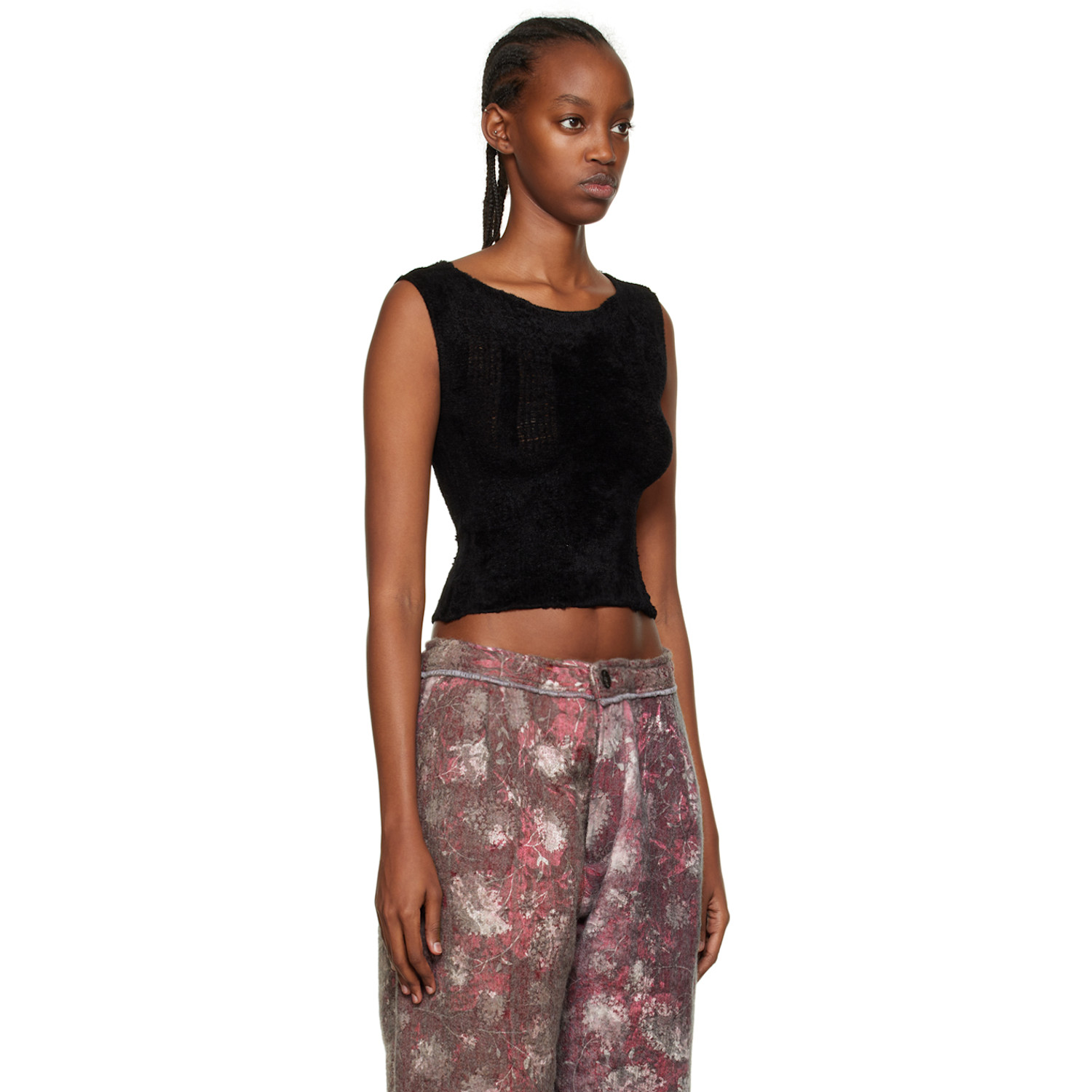  Vitelli Ssense Exclusive Black Tank Top 