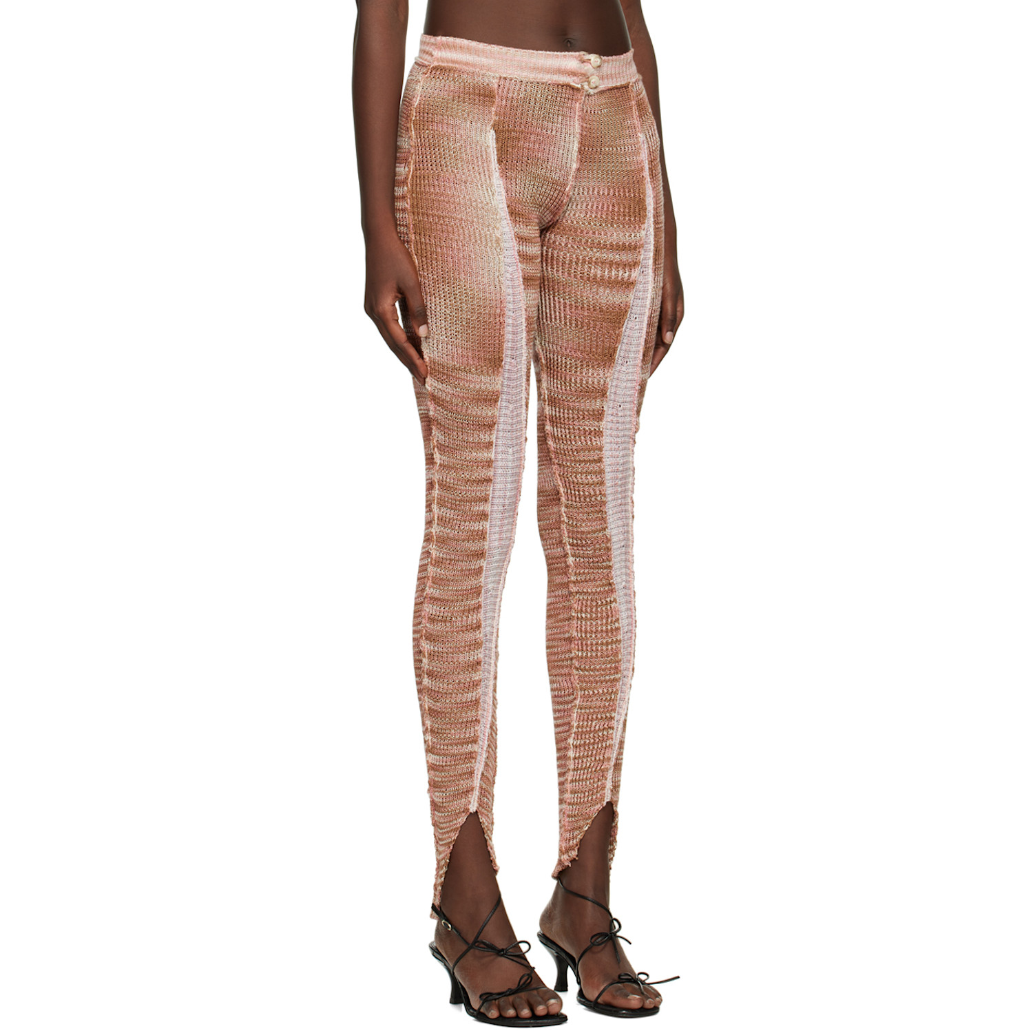  Gabe Gordon Pink Split Leggings 