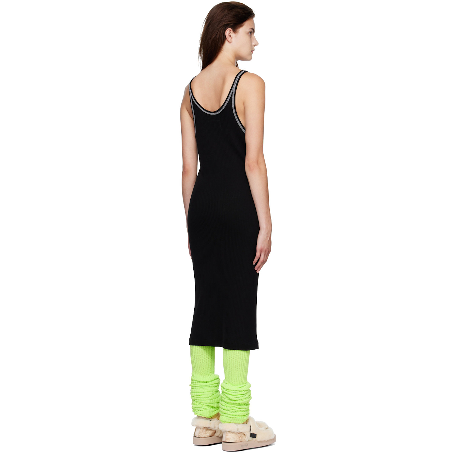  Doublet Black Rib Minidress 