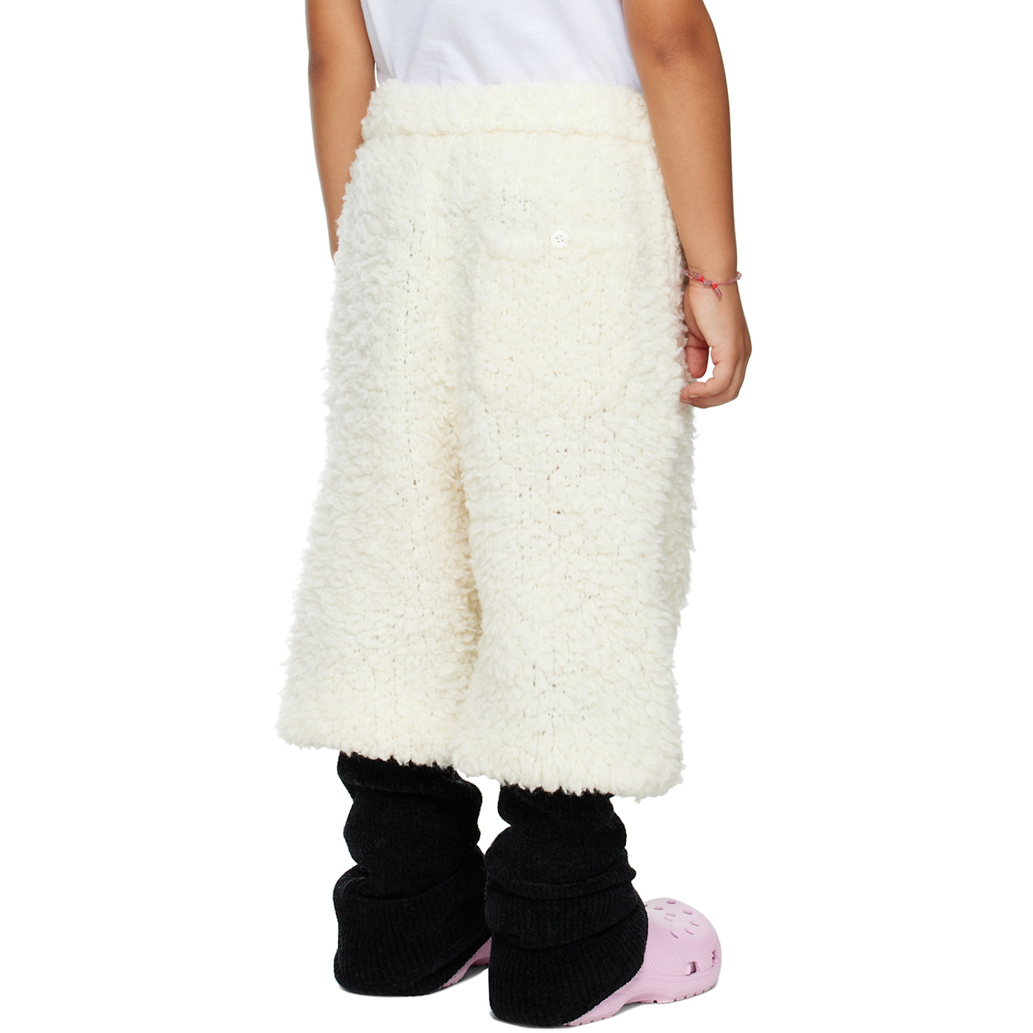  Doublet Kids Off-white Sheep Wannabe Knit Pants 