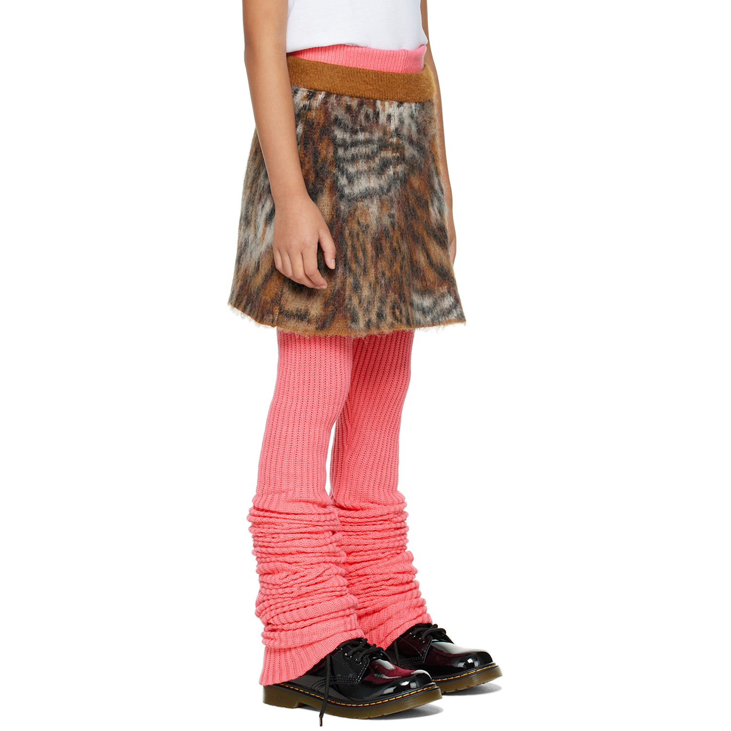  Doublet Kids Tan Leopard Skirt 