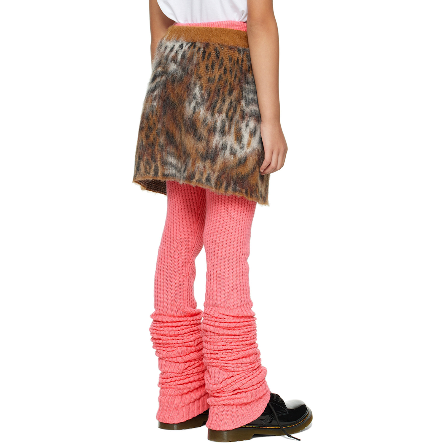  Doublet Kids Tan Leopard Skirt 
