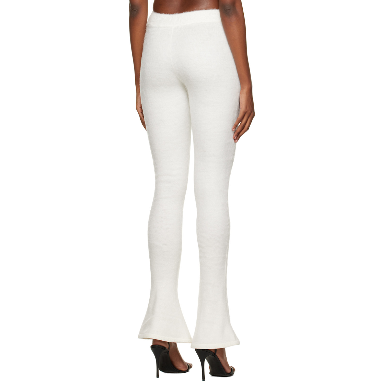  Didu White Flarry Trousers 