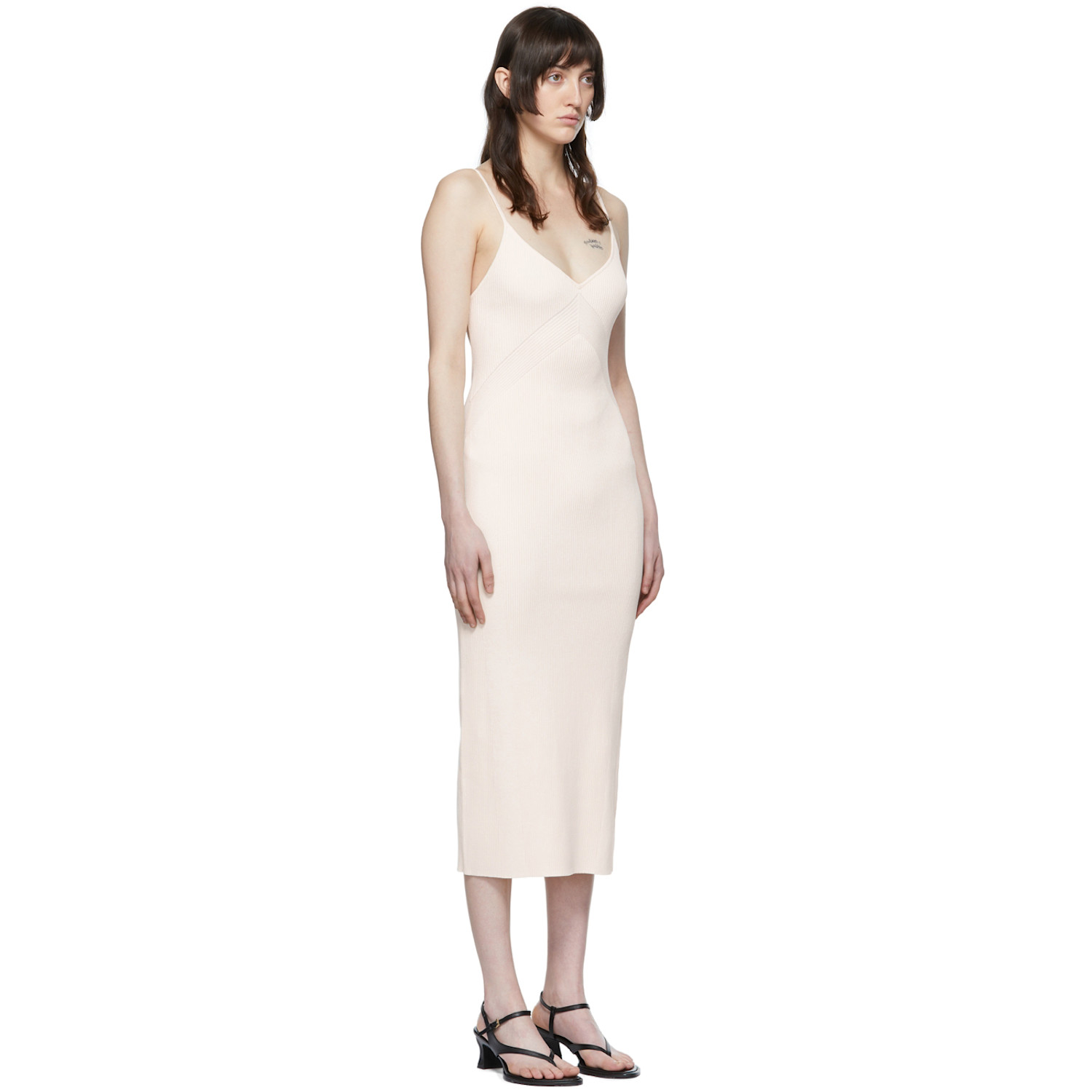  Rag & Bone Off-white Viscose Midi Dress 