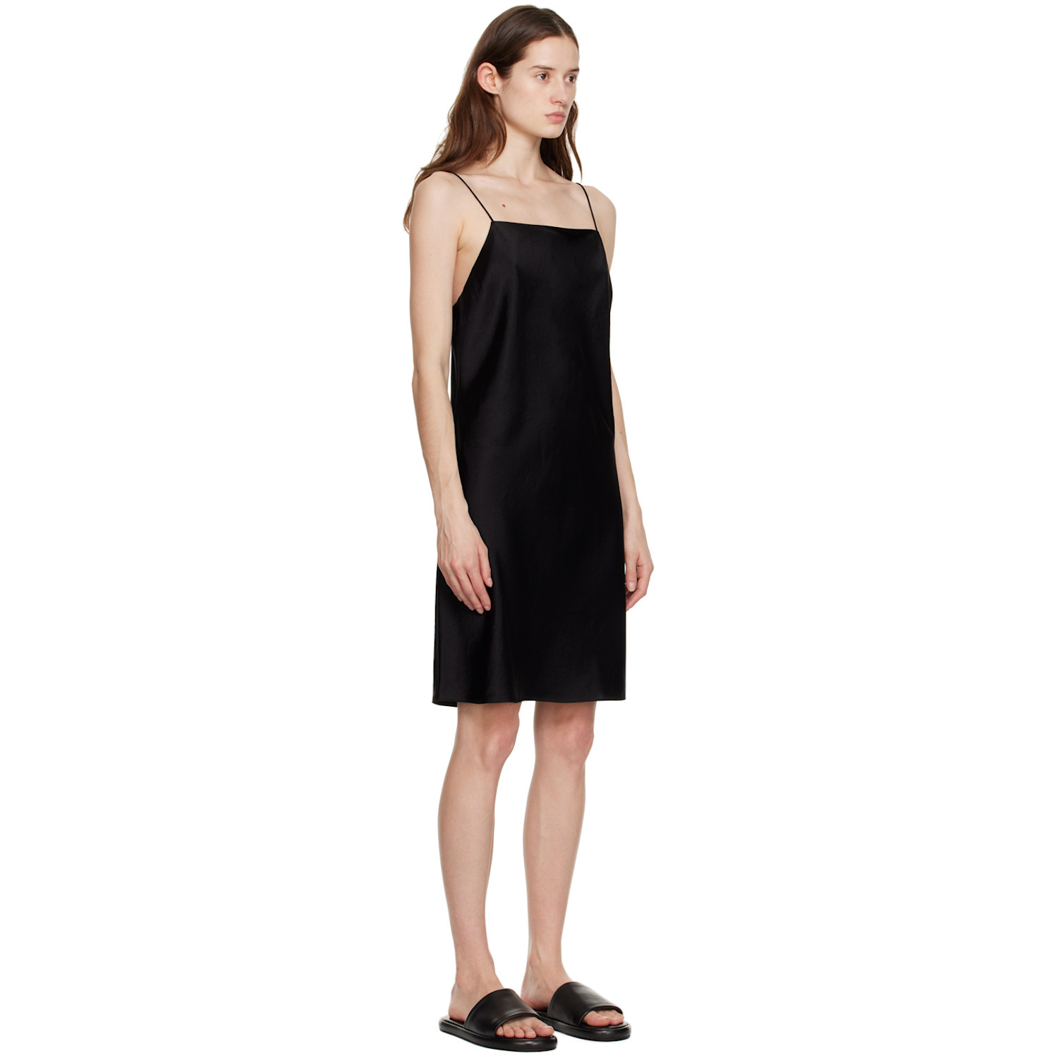  Filippa K Black Vivienne Midi Dress 