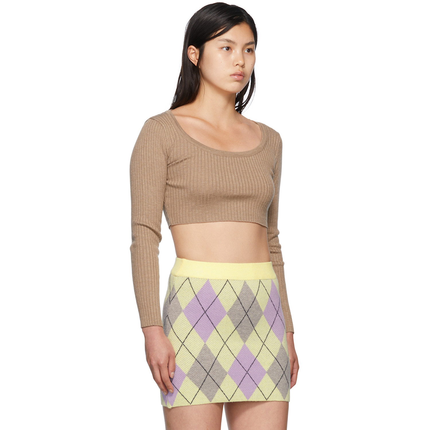  Nφdress Brown Polyester Sweater 