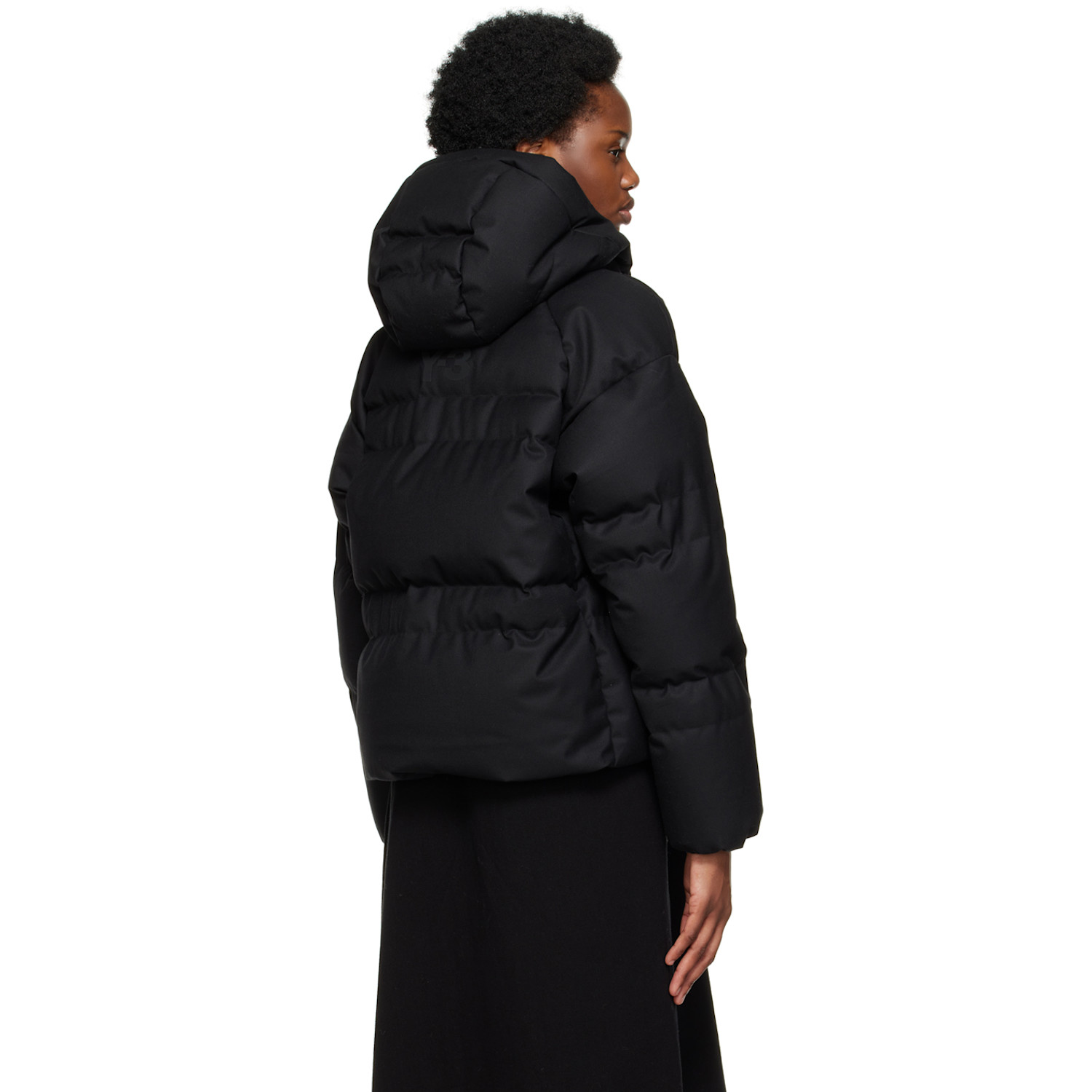  Y-3 Black Cl Puffy Down Jacket 