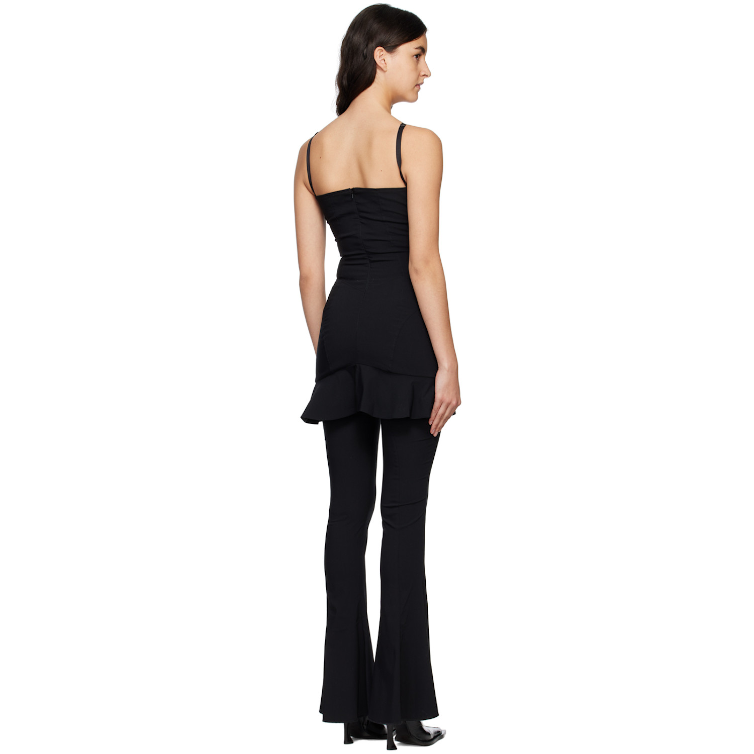  Knwls Black Dip Minidress 