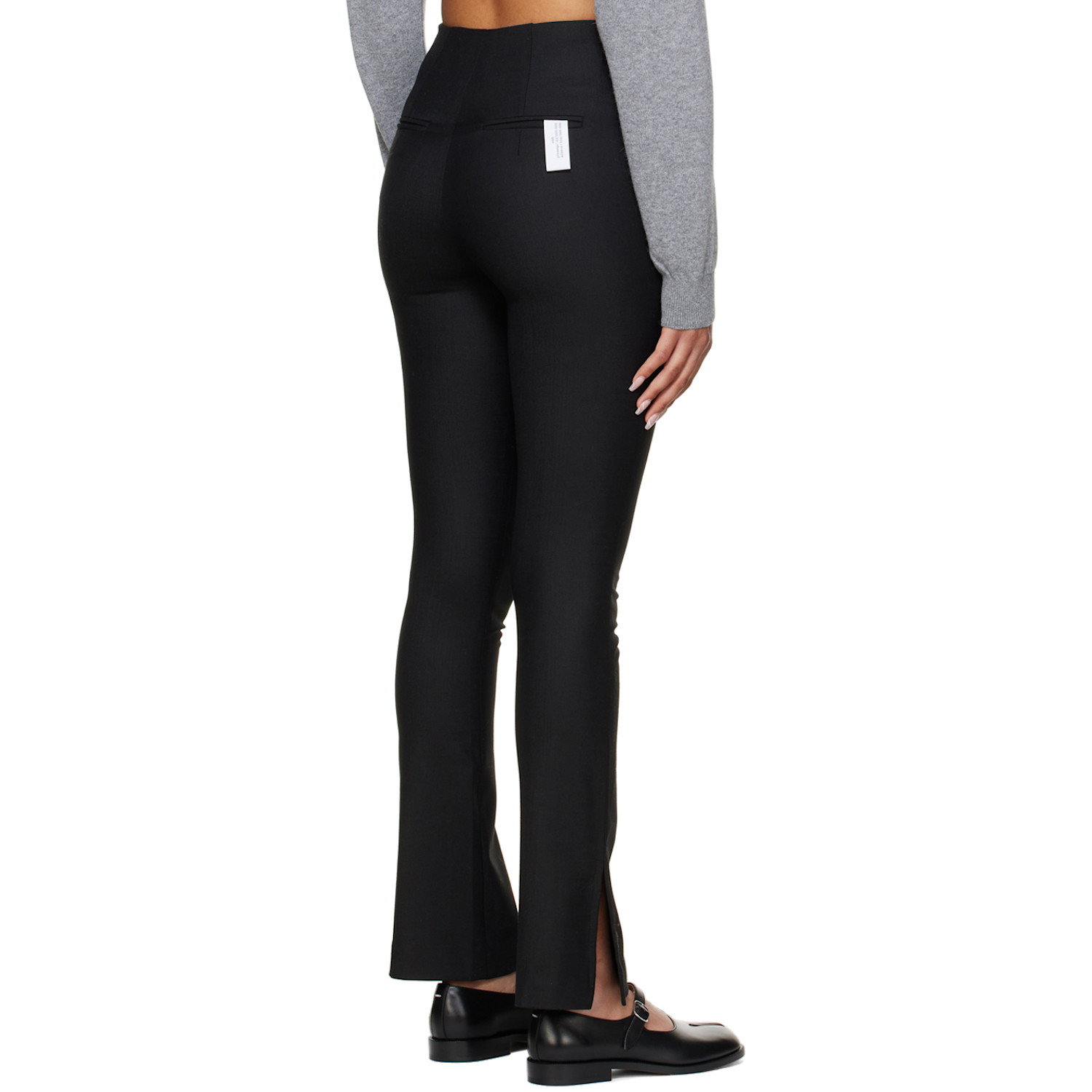  Rokh Black Long Trousers 