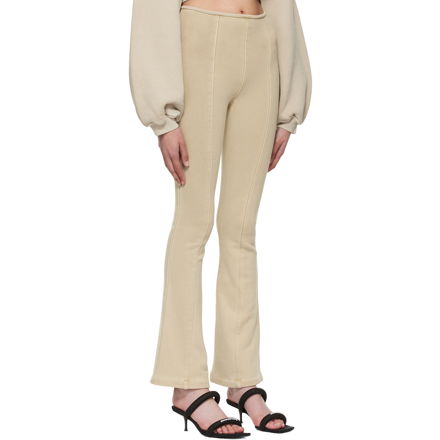 Alexander Wang Taupe Slim Trousers 