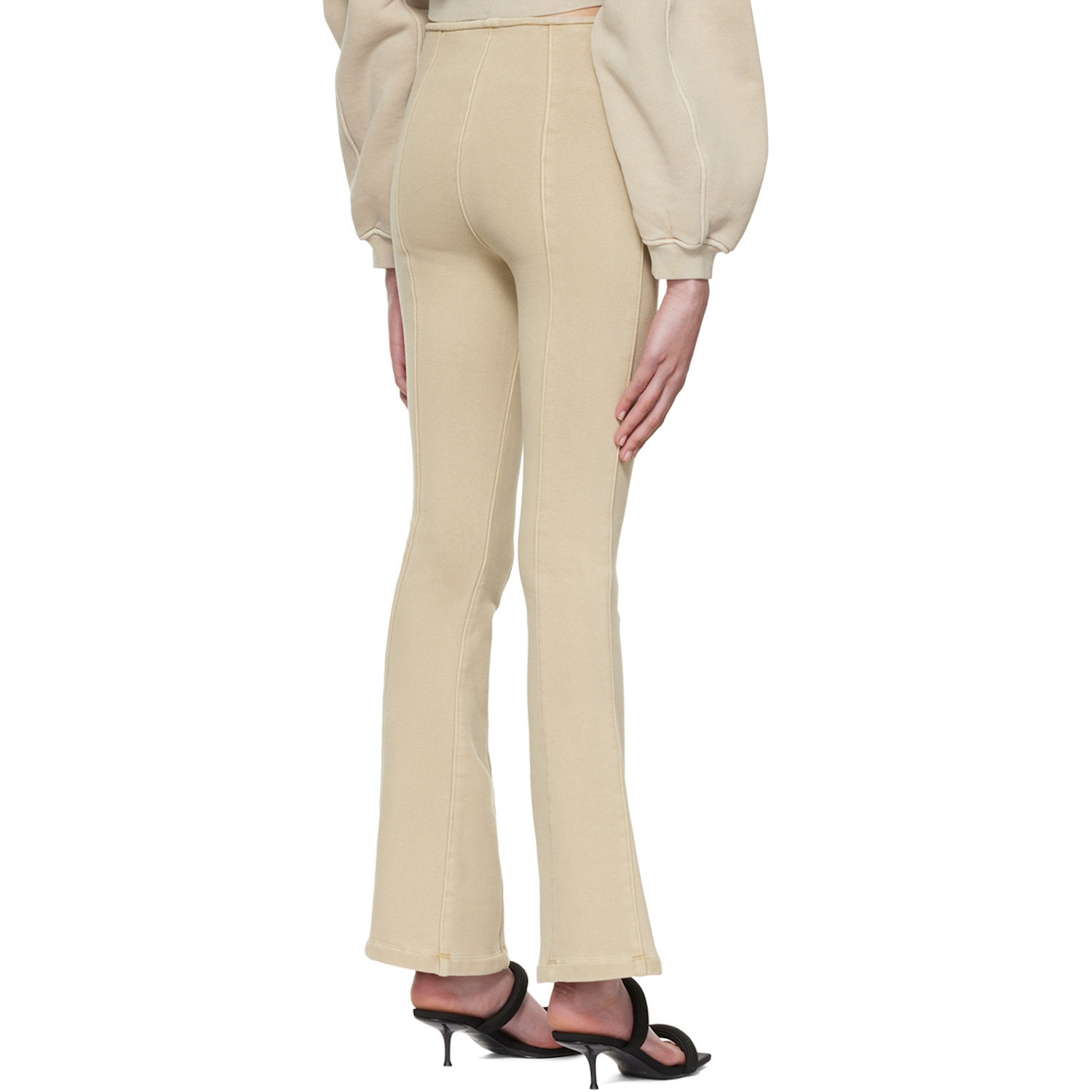  Alexander Wang Taupe Slim Trousers 