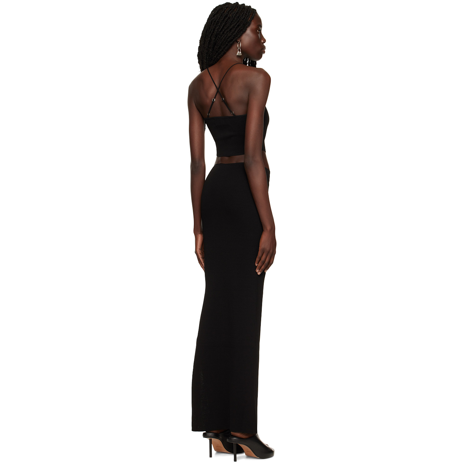  Aya Muse Black Mesquite Midi Dress 
