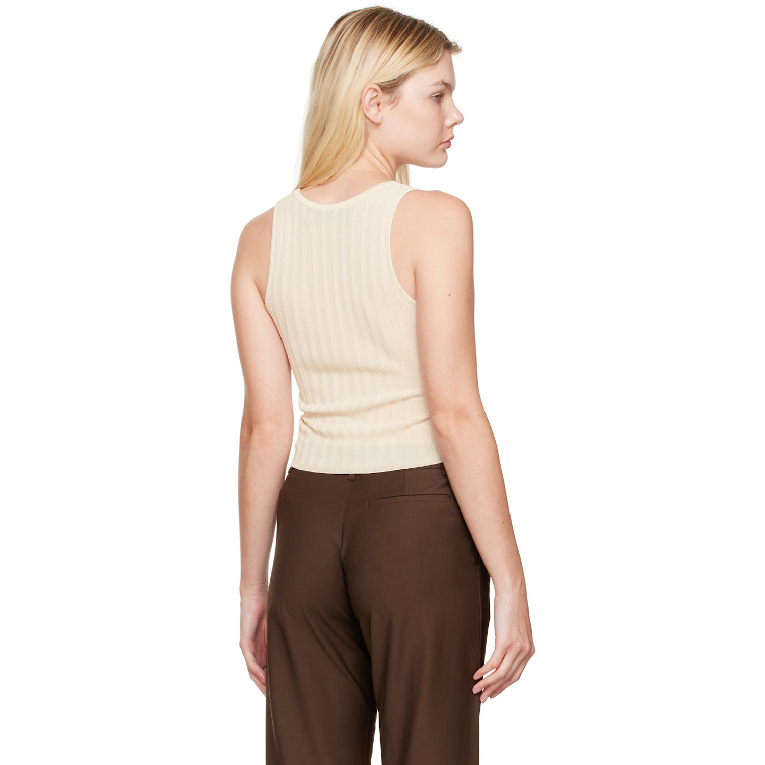  Aya Muse Beige Baobab Tank Top 
