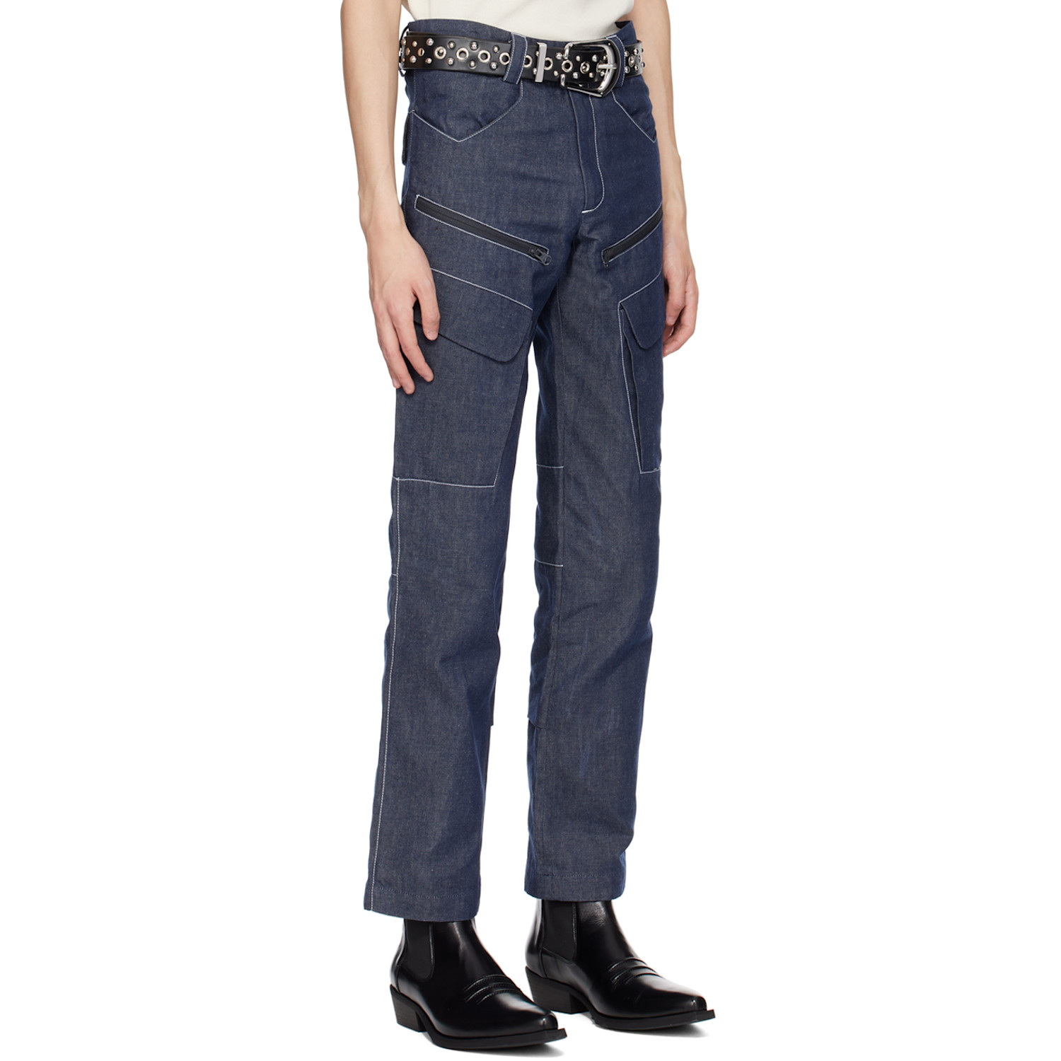  Paria /farzaneh Blue Utility Jeans 