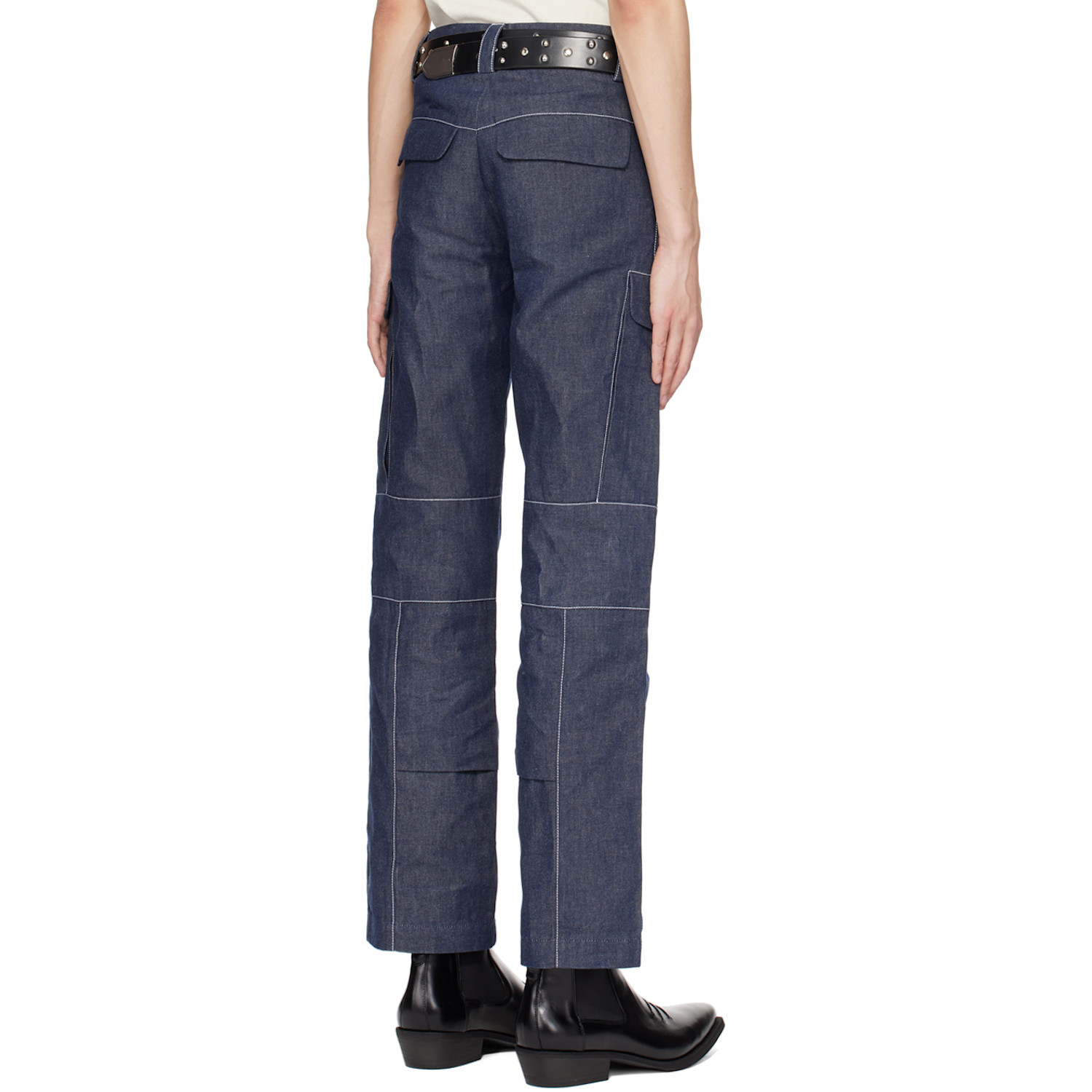  Paria /farzaneh Blue Utility Jeans 
