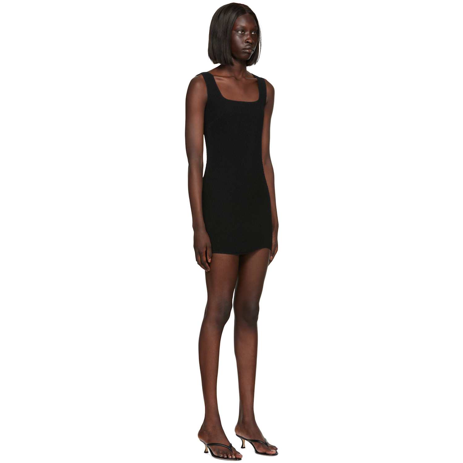  Anna October Black Jeanne Minidress 