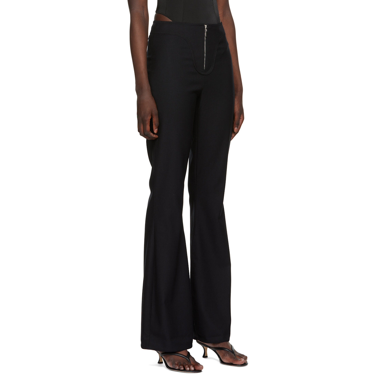  Anna October Black Penelopa Trousers 