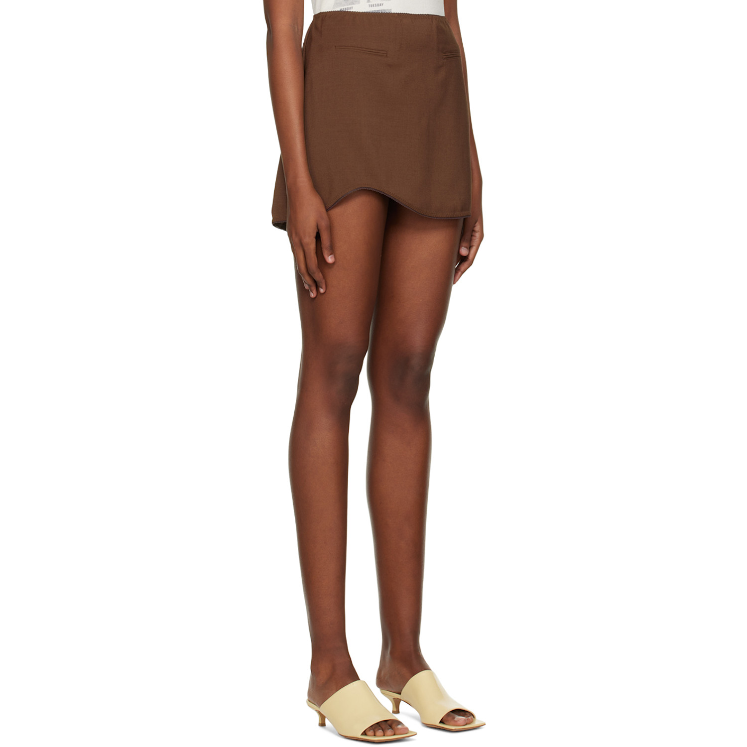  Anna October Brown Anais Miniskirt 