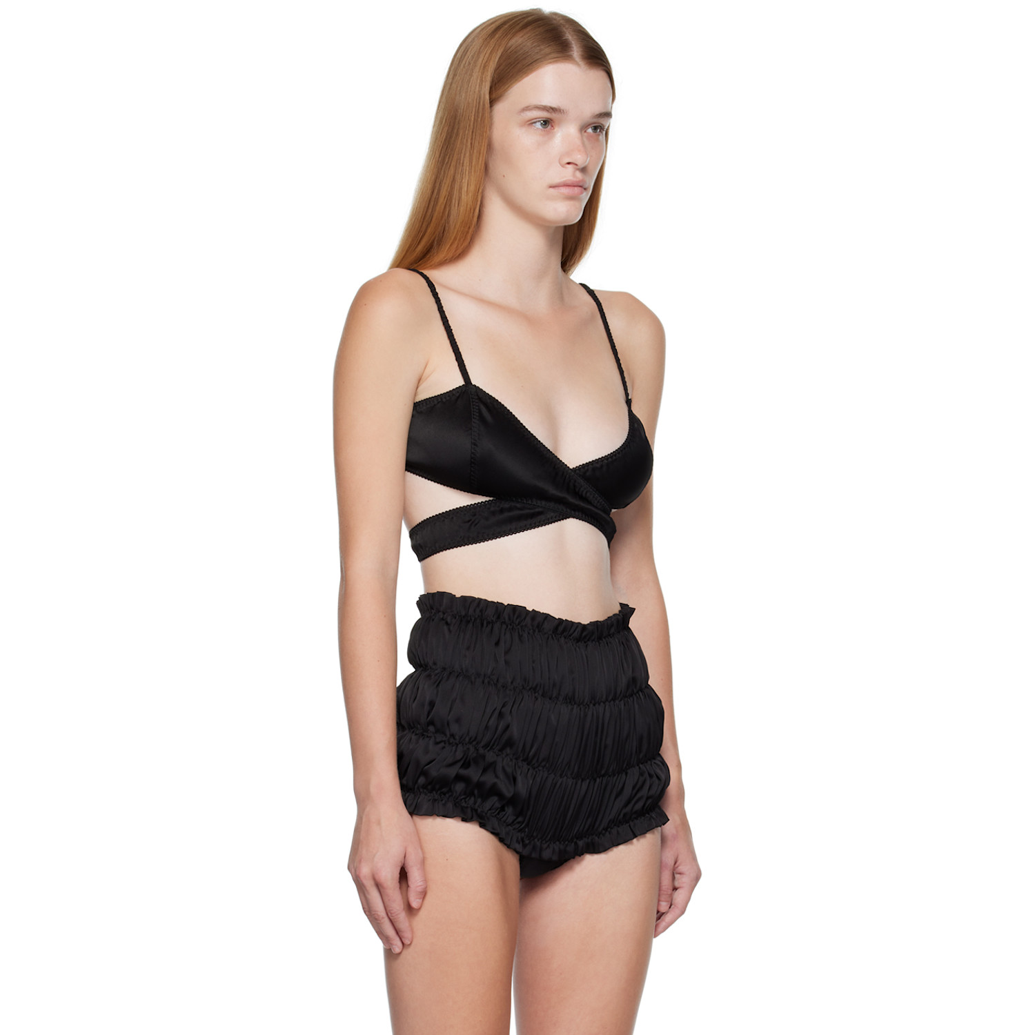 Anna October Black Lotus Brasserie Camisole 