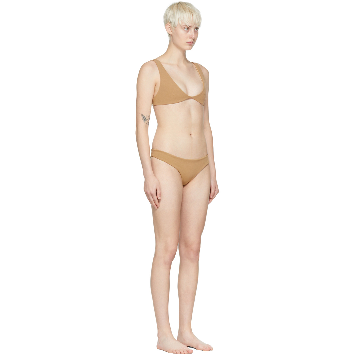  Haight Tan Grazi & Basic Polyester Bikini 
