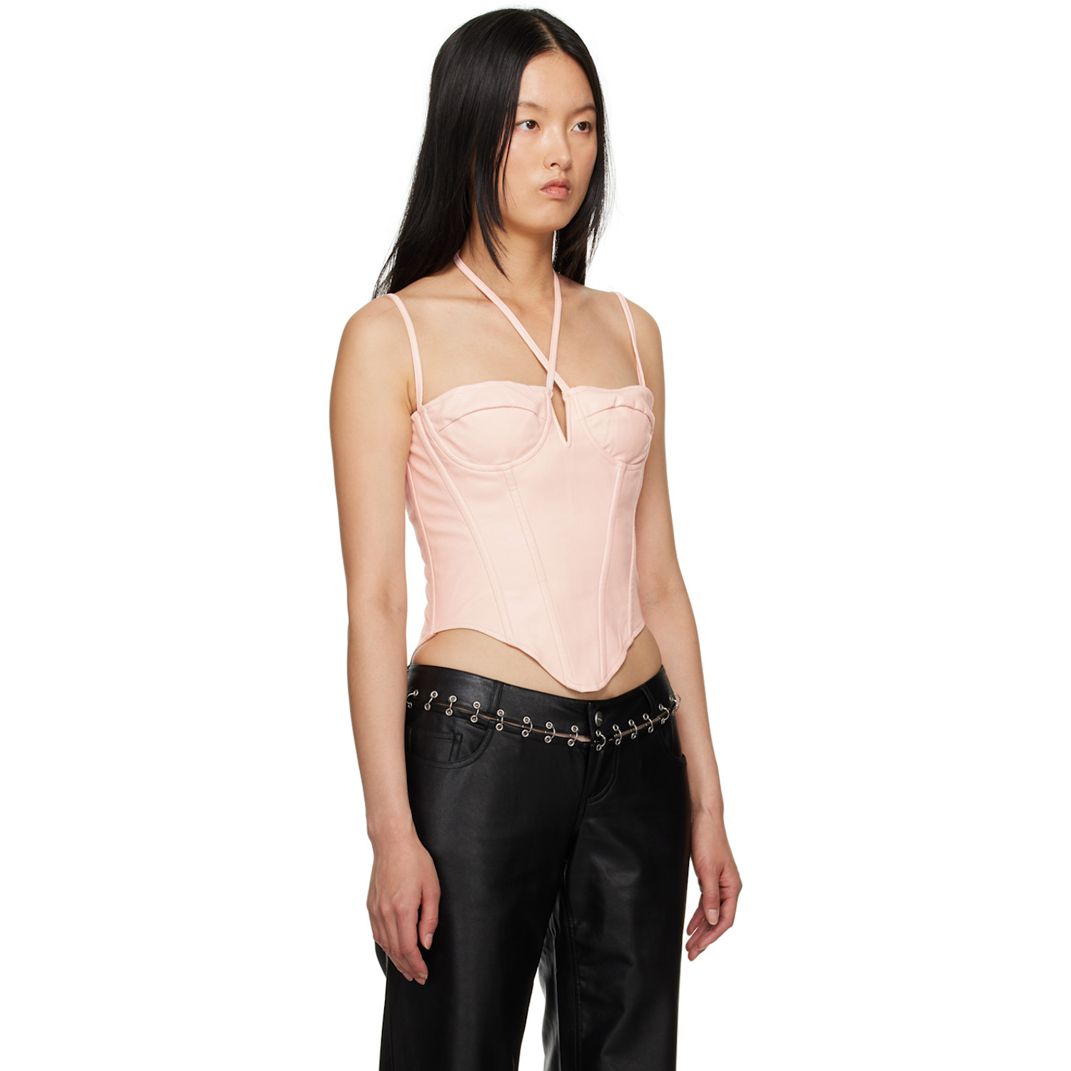  Miaou Pink Aphex Corset 