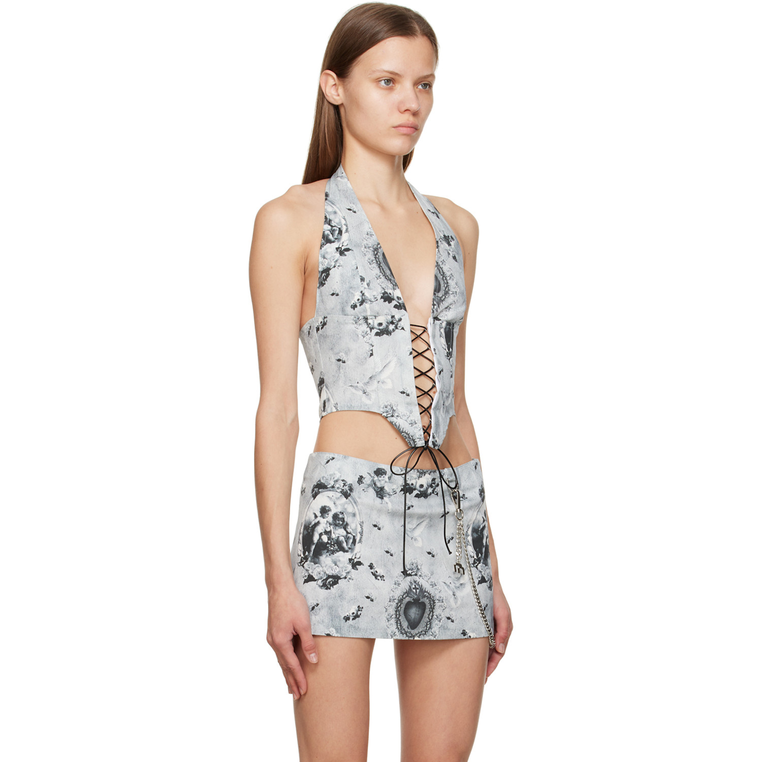  Miaou Gray Mara Corset 