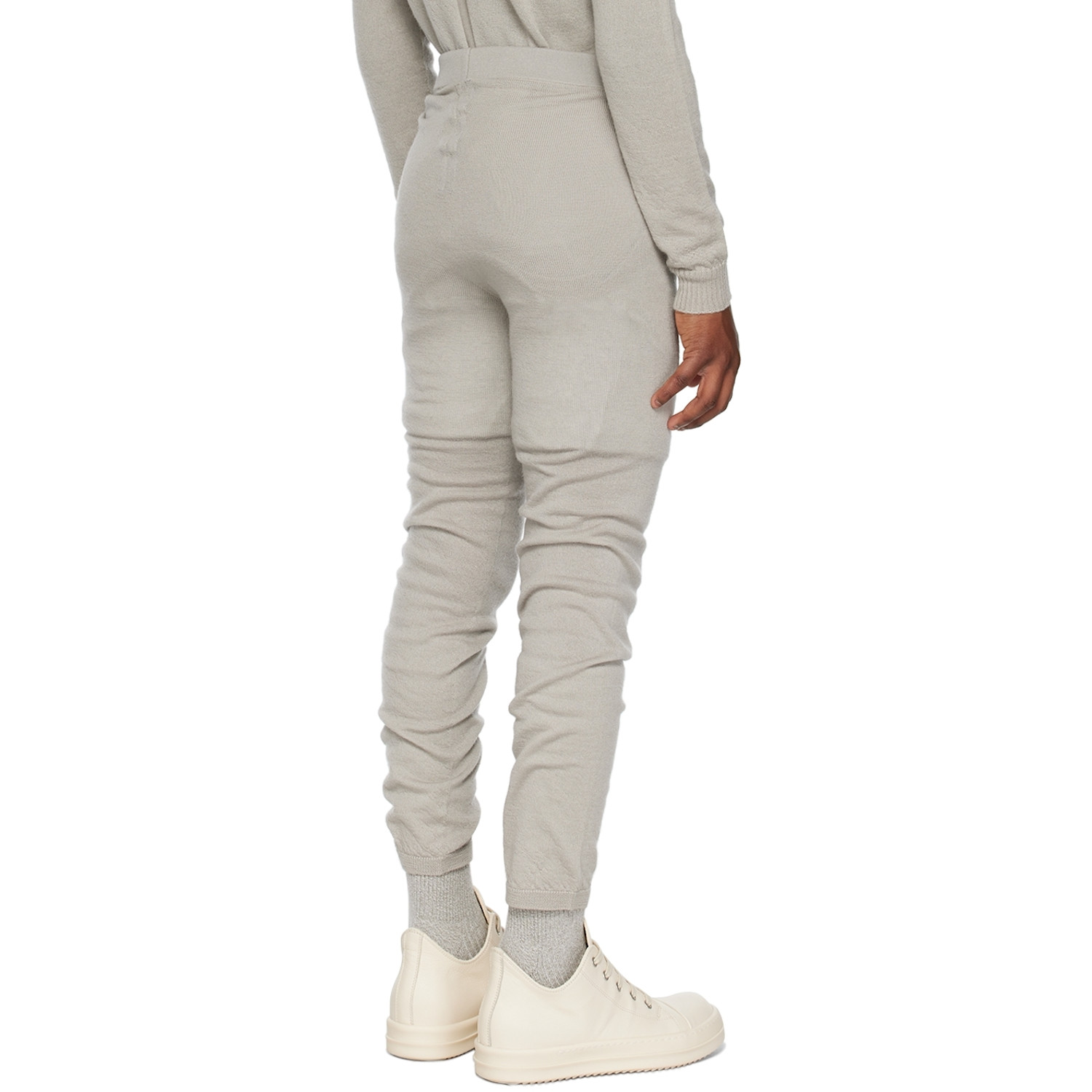  Rick Owens Kids Gray Slim-fit Leggings 
