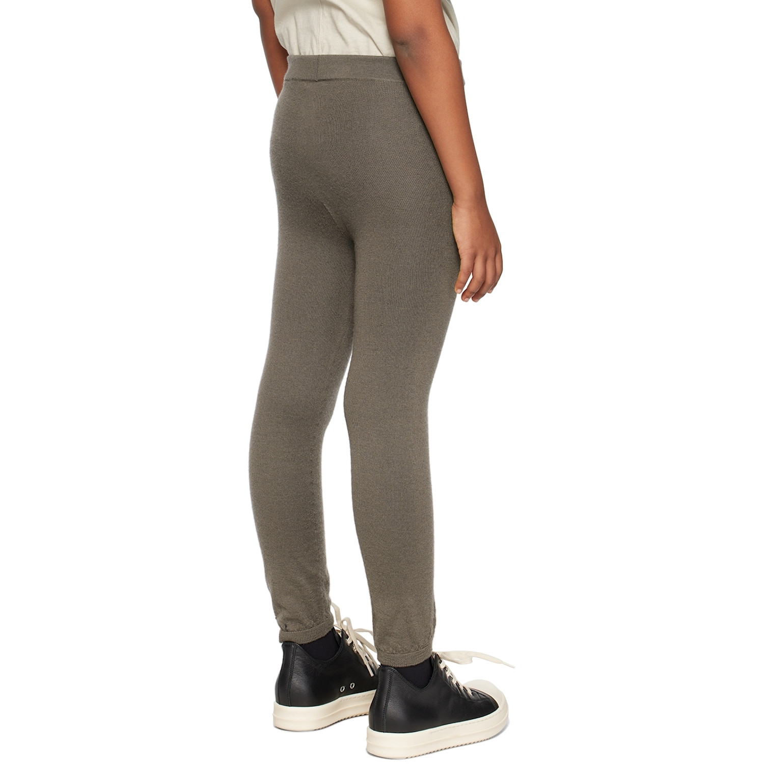  Rick Owens Kids Gray Virgin Wool Leggings 
