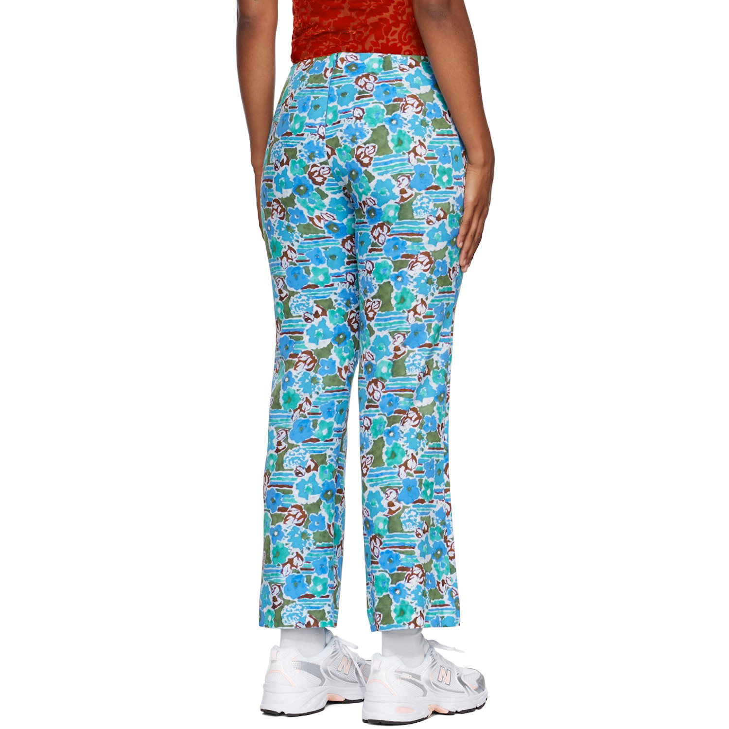 Collina Strada Blue Floral Lounge Pants 