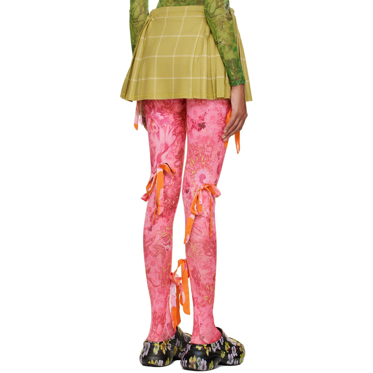  Collina Strada Green Thistle Miniskirt 