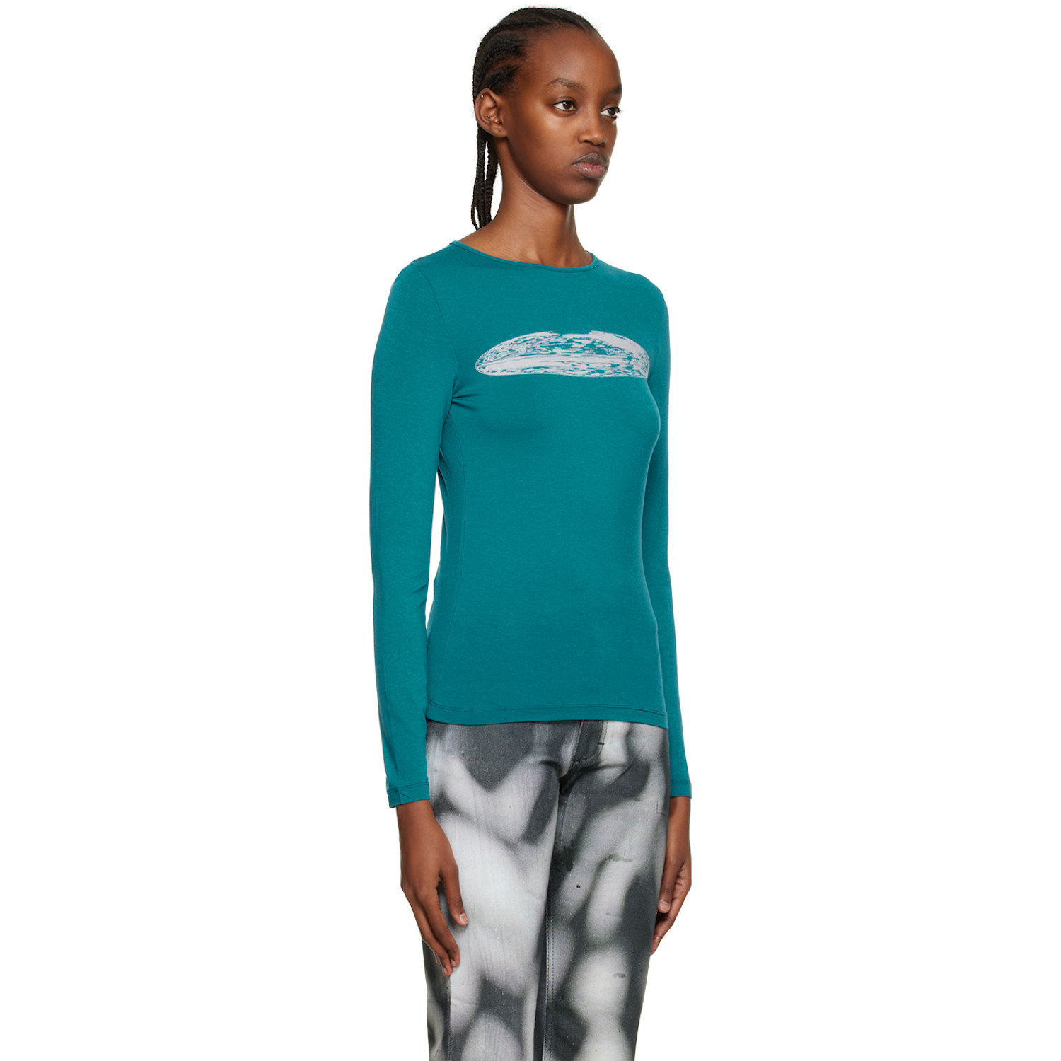  Serapis Blue Globe Long Sleeve T-shirt 