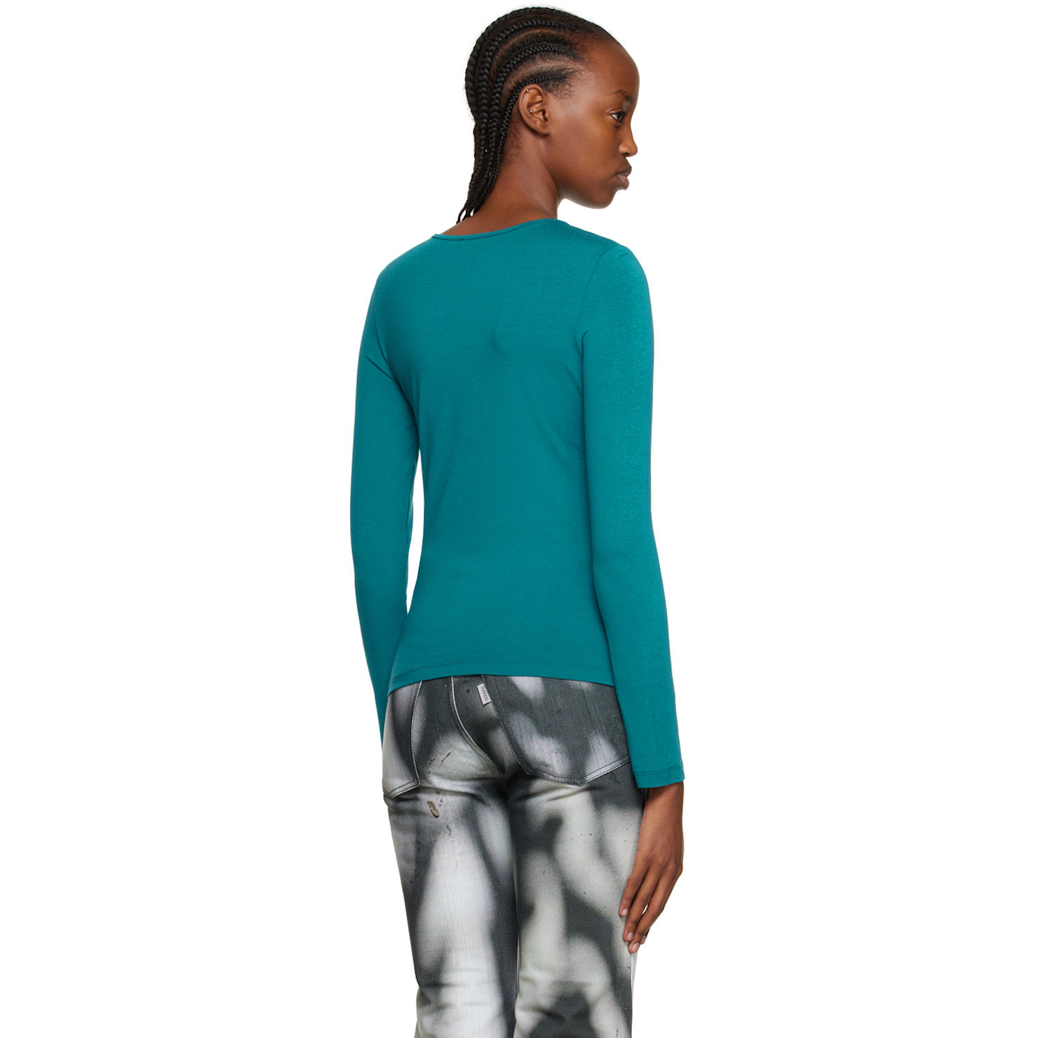  Serapis Blue Globe Long Sleeve T-shirt 