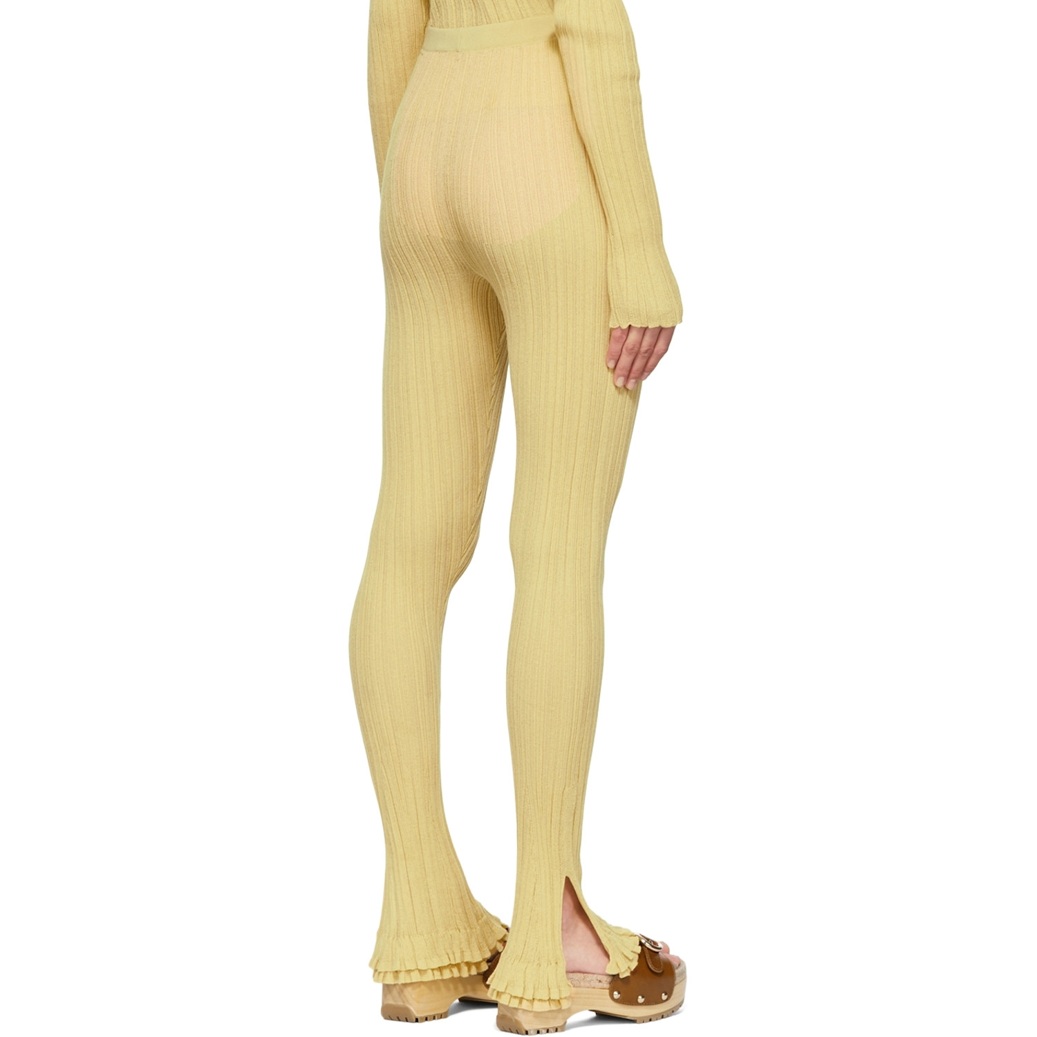  3.1 Phillip Lim Yellow Cotton Lounge Pants 