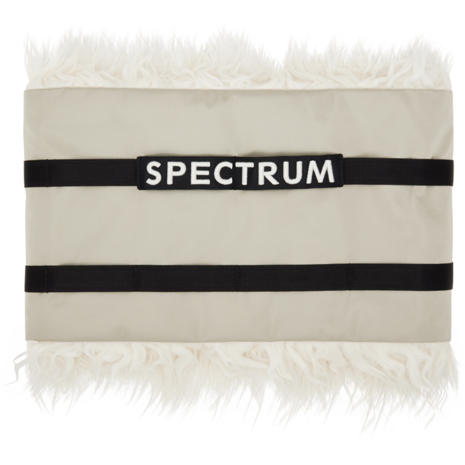  A. A. Spectrum Gray Embroidered Neck Warmer 
