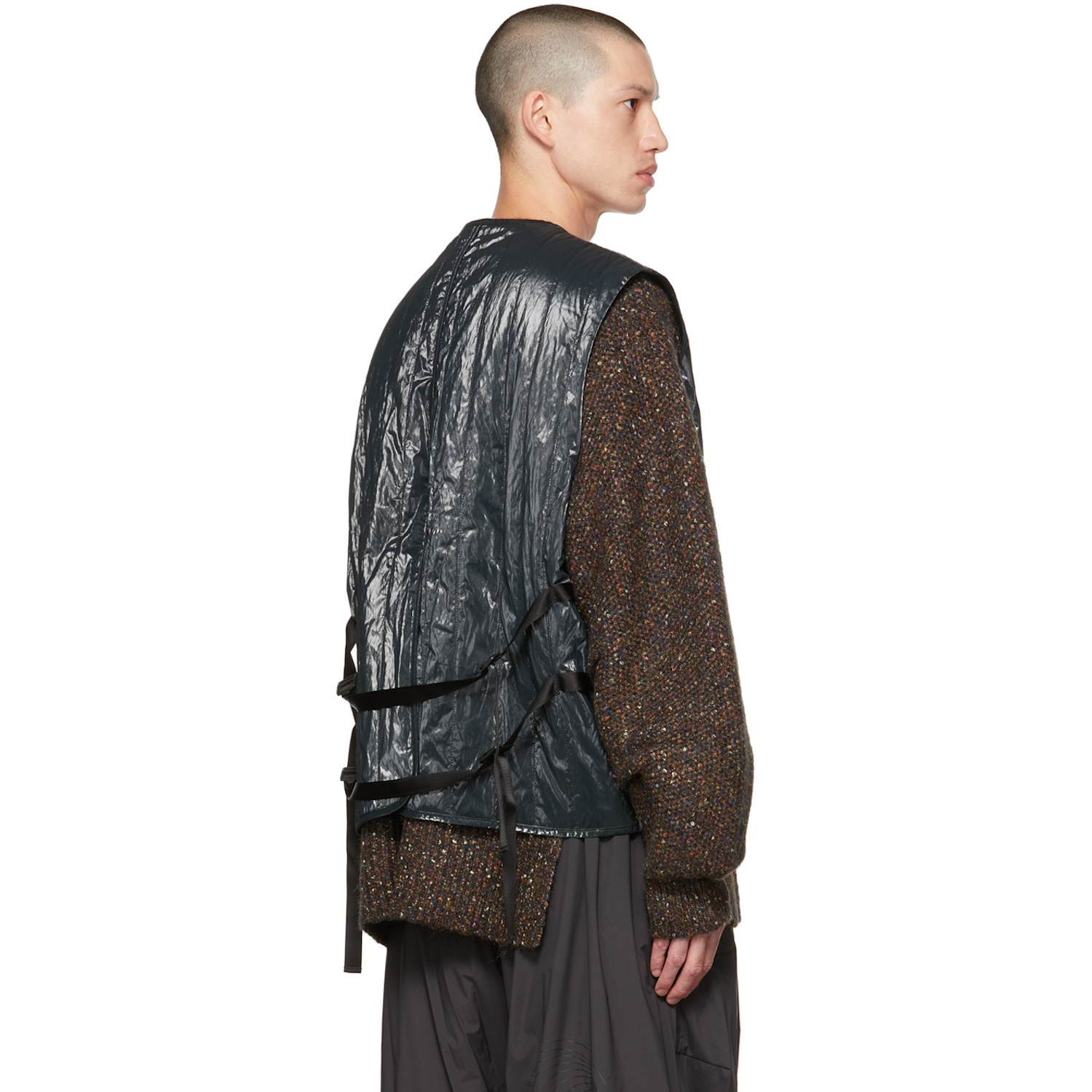  A. A. Spectrum Black & Brown Kardiel Cardigan Set 