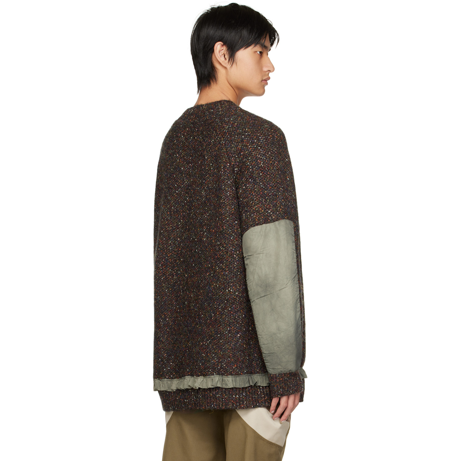  A. A. Spectrum Gray Beevoua Sweater 