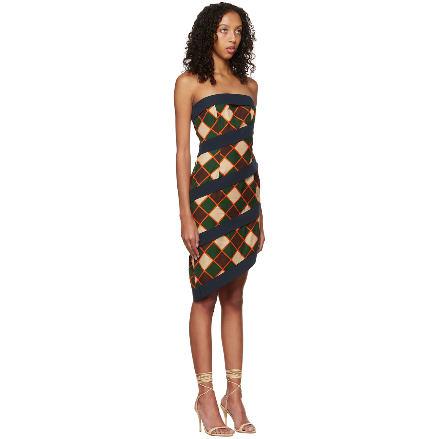  Ahluwalia Multicolor Robyn Minidress 