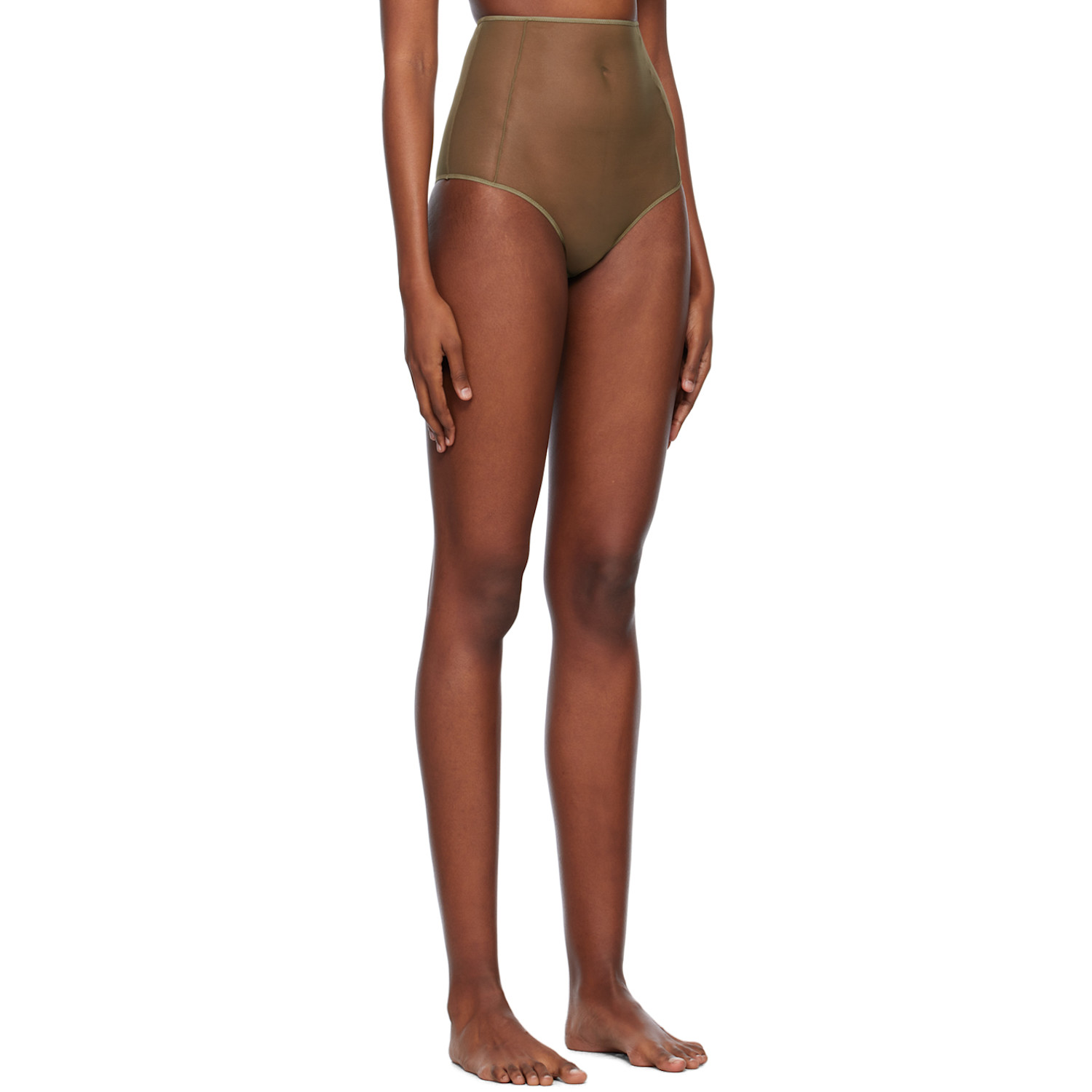  Nensi Dojaka Ssense Exclusive Khaki Briefs 