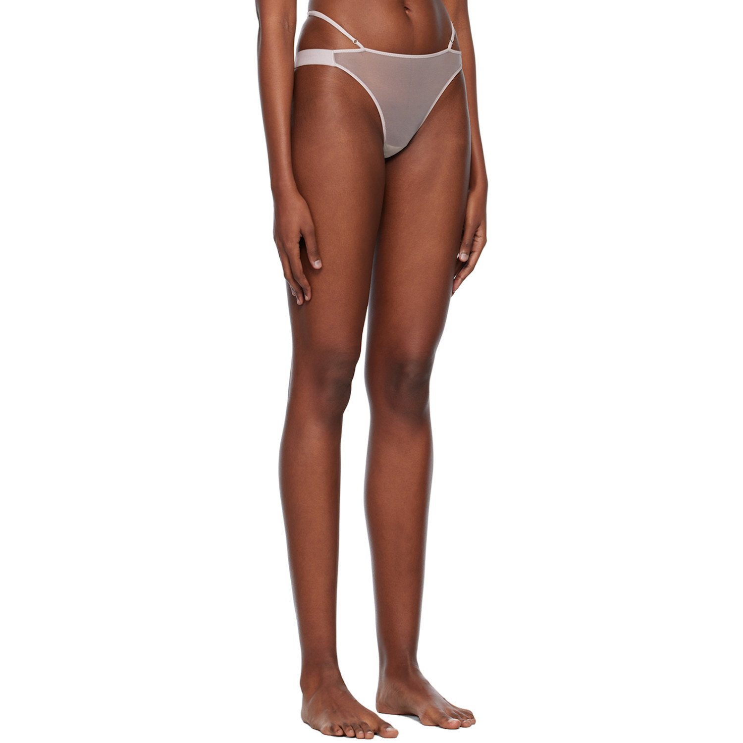  Nensi Dojaka Ssense Exclusive Taupe Briefs 