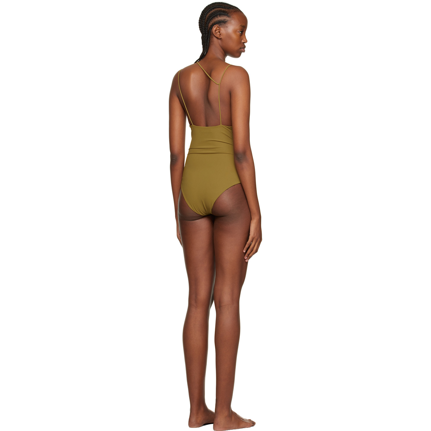  Nensi Dojaka Ssense Exclusive Khaki Swimsuit 