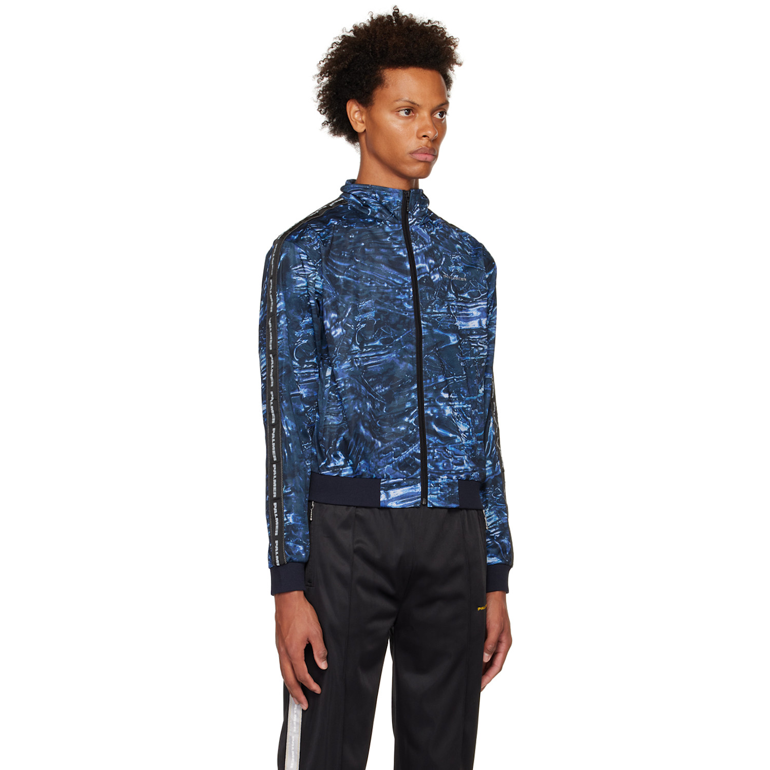  Palmer Blue Printed Jacket 