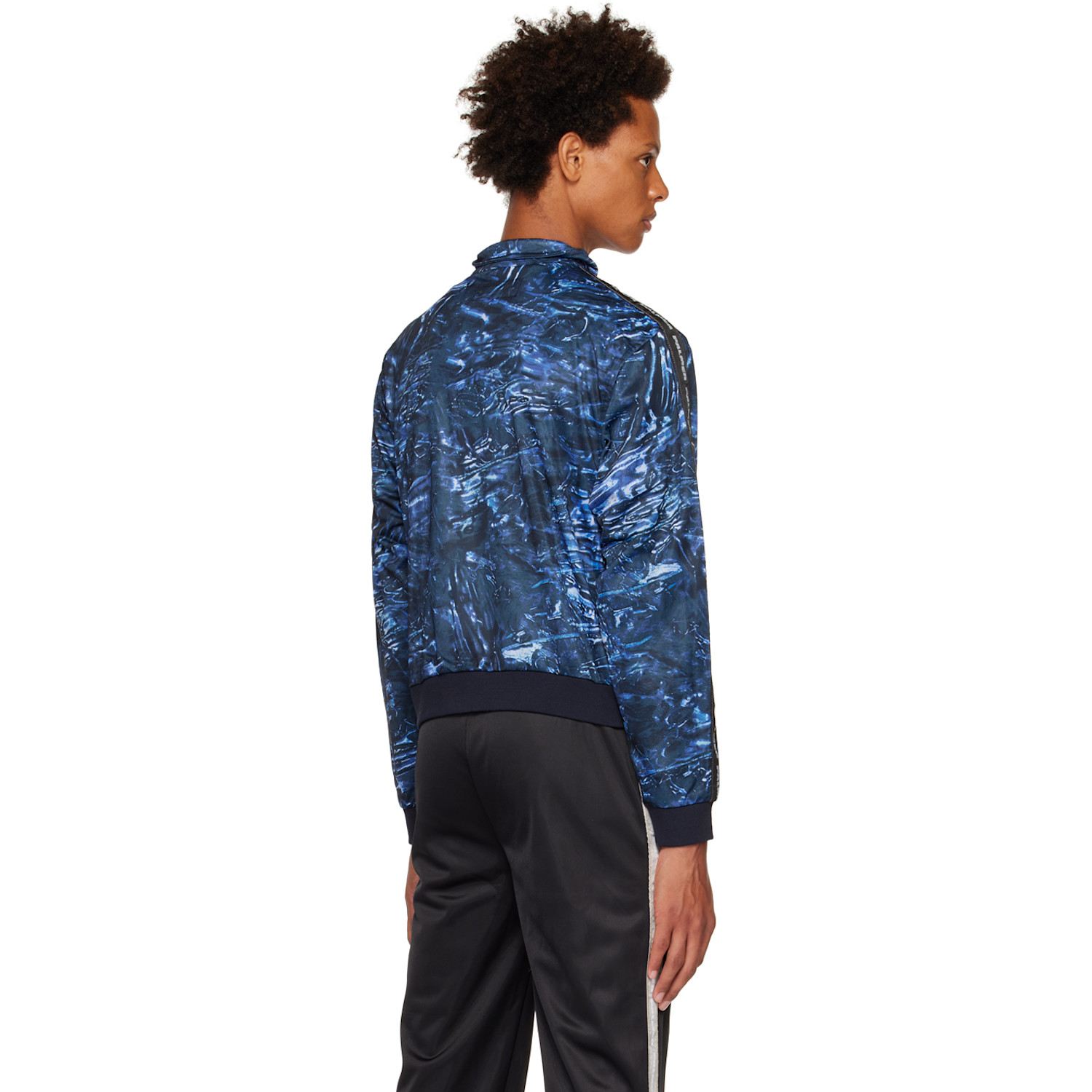  Palmer Blue Printed Jacket 