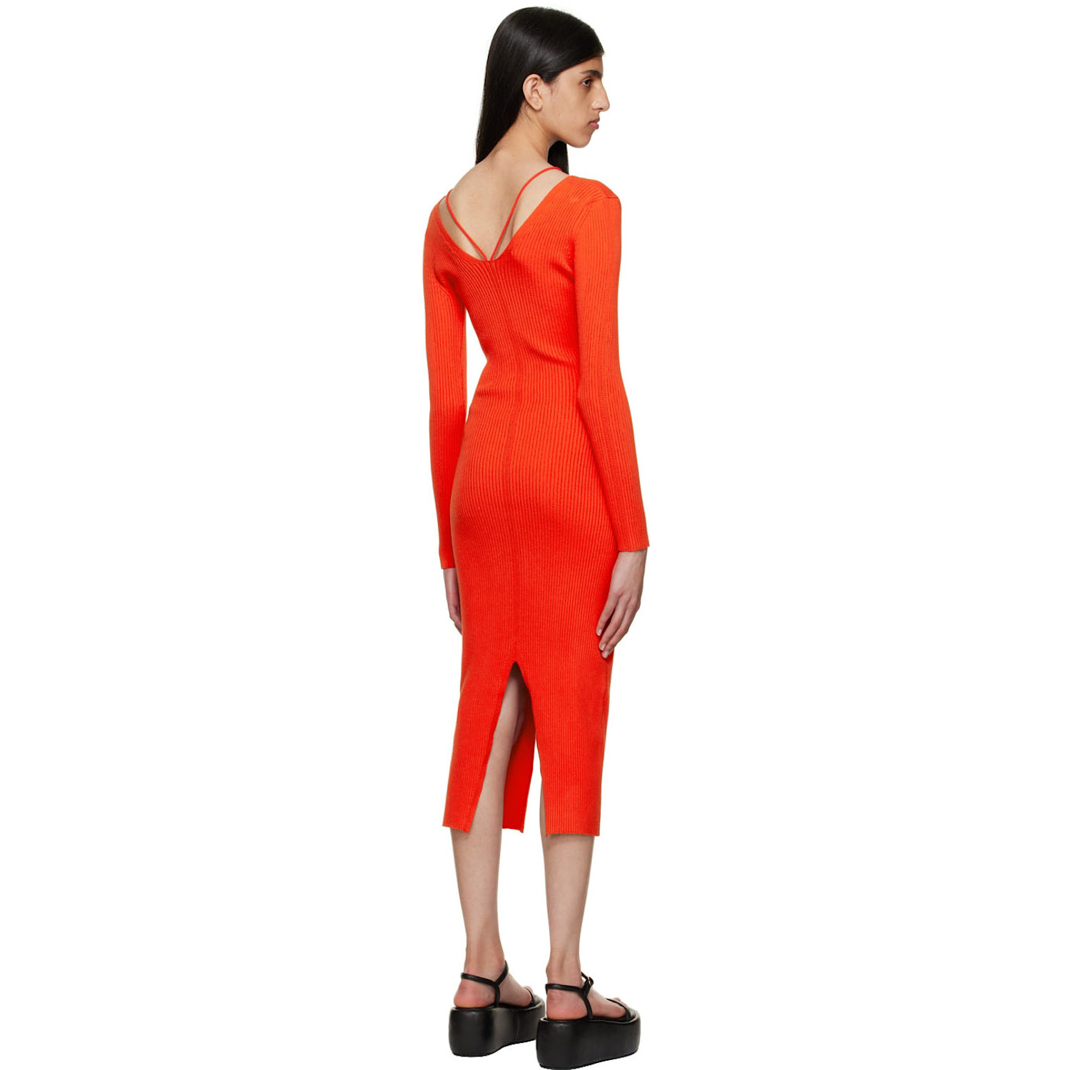 Aeron Red Rivoli Maxi Dress 