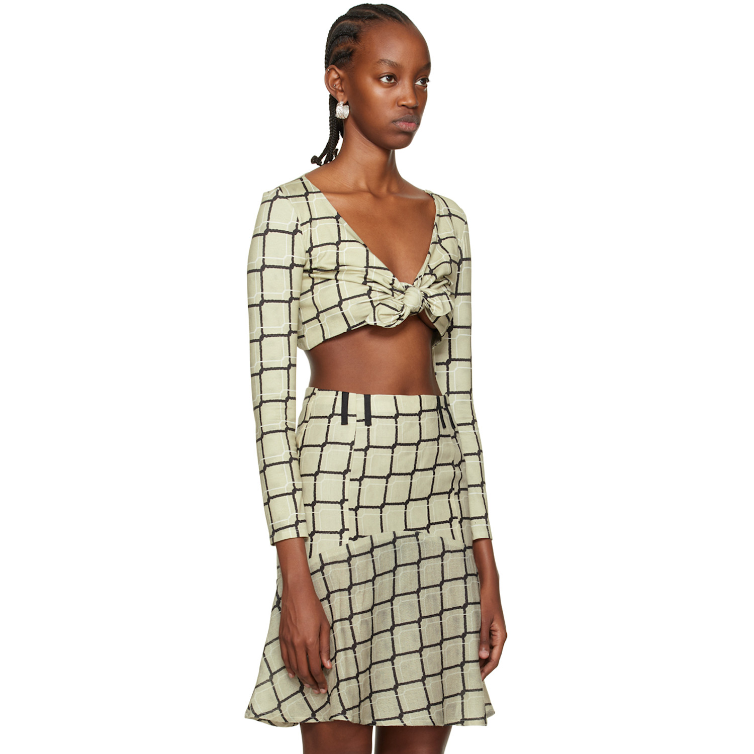 Helenamanzano Green Nudo Blouse 