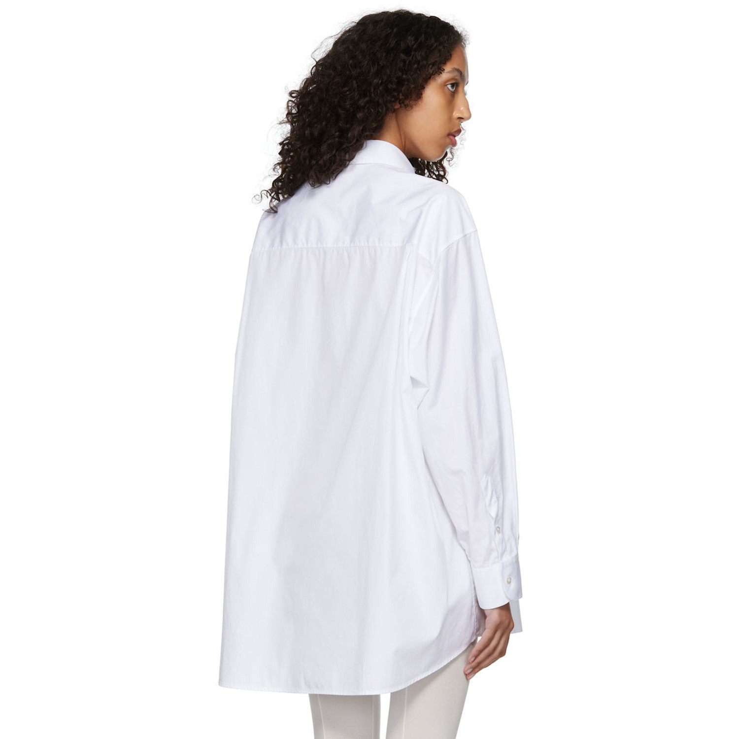  The Row White Luka Shirt 