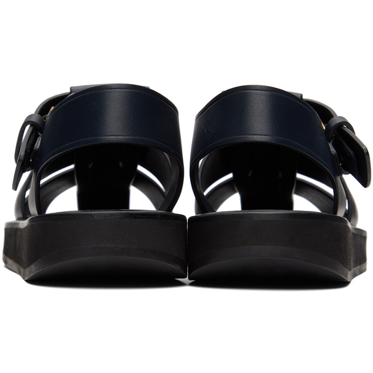  The Row Navy Fisherman Flat Sandal 