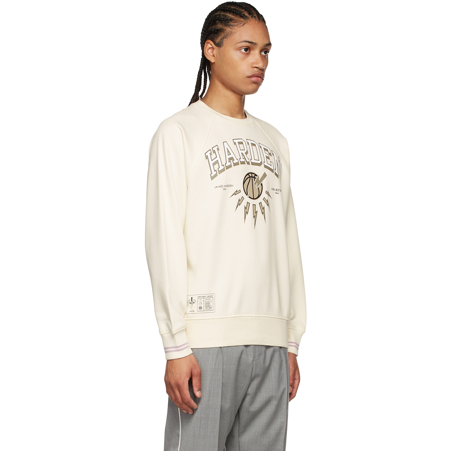  Neil Barrett Off-white James Harden Edition Sweatshirt 