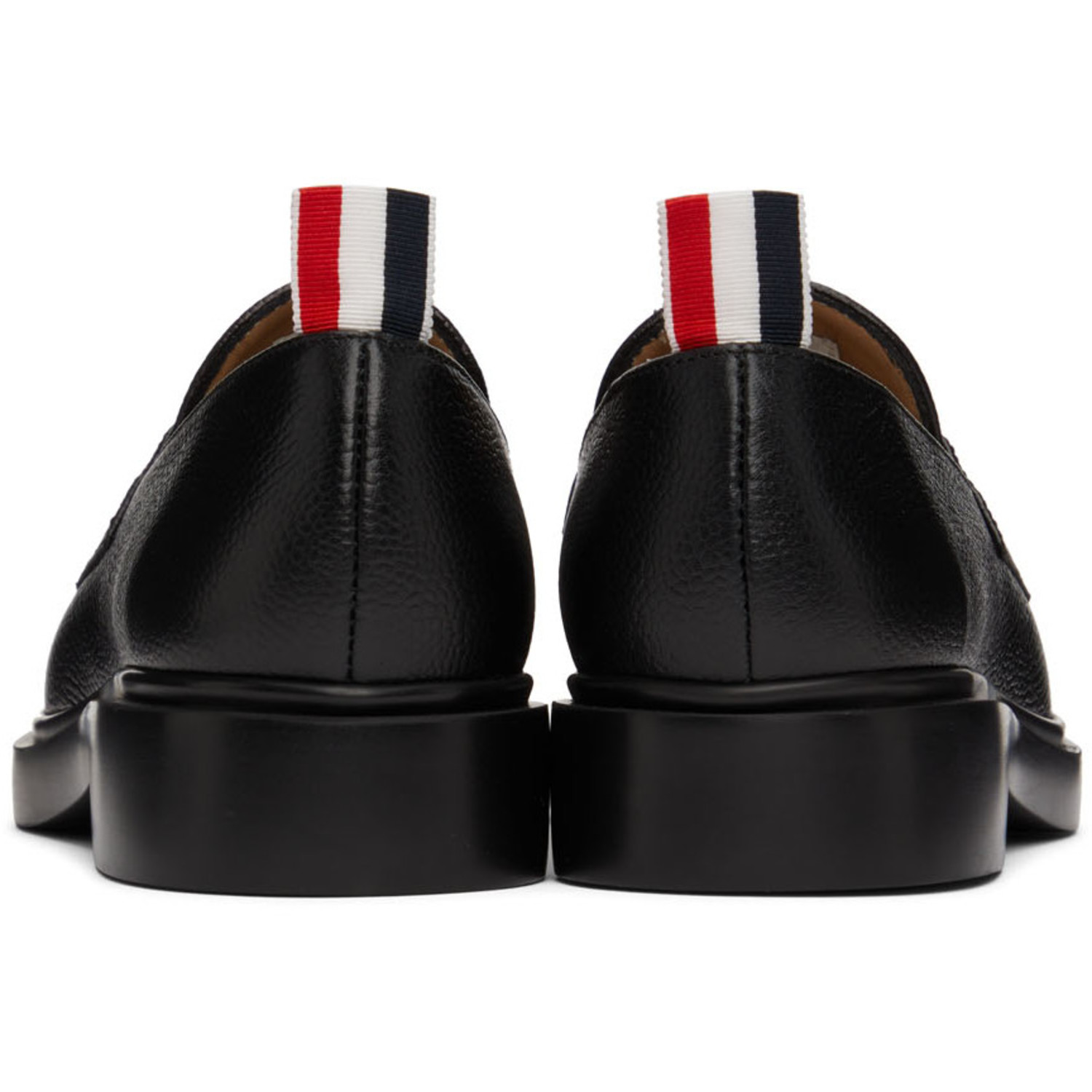  Thom Browne Black Penny Loafers 