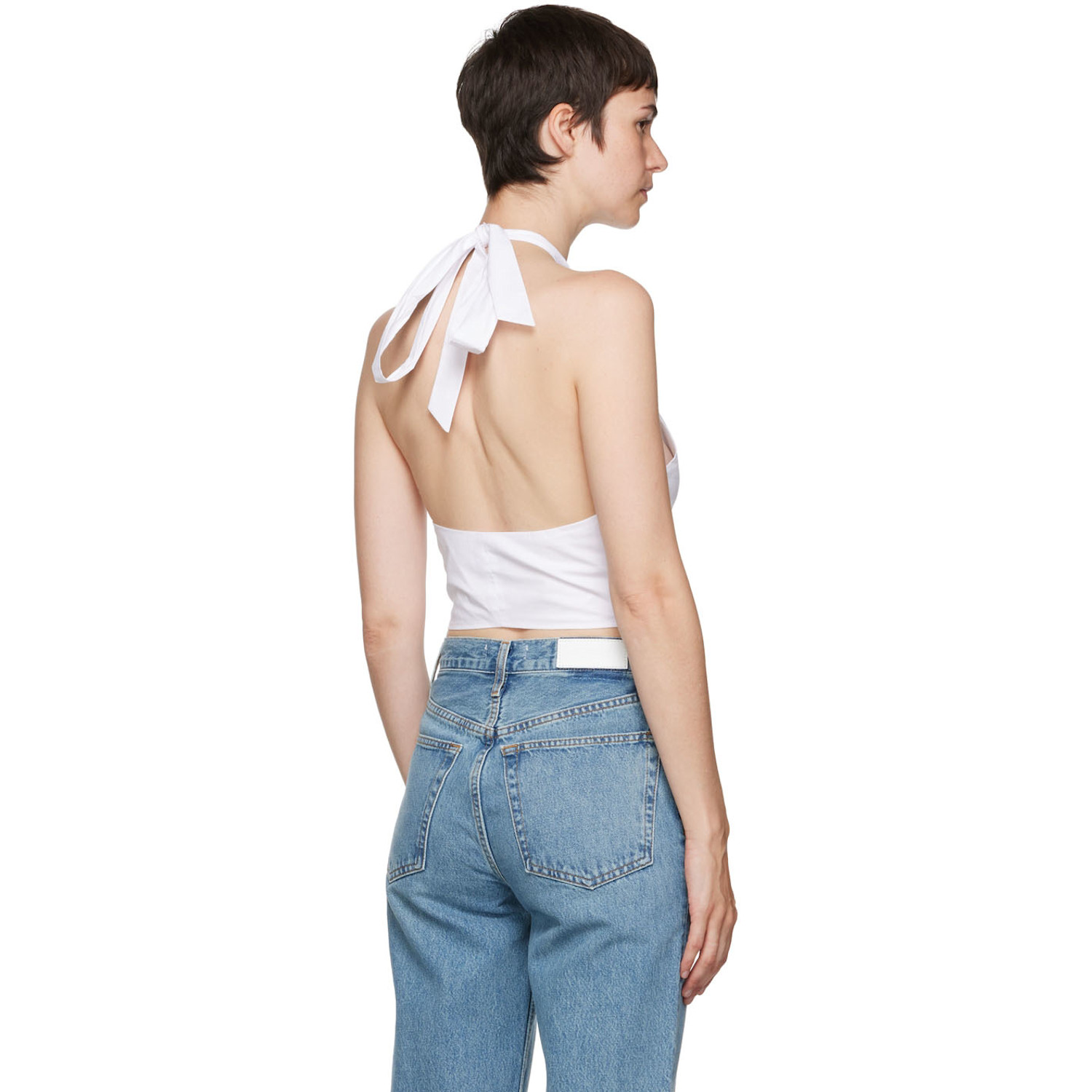  Staud White Kai Camisole 
