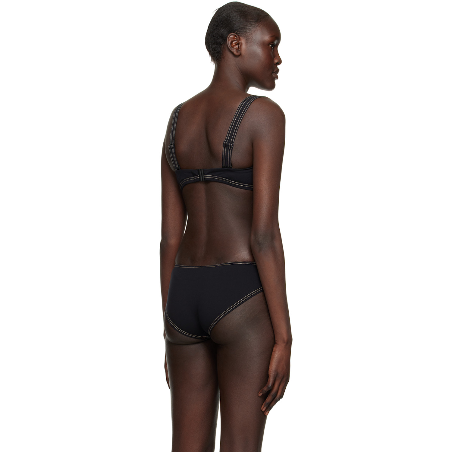  La Perla Black Wireless Bikini Top 